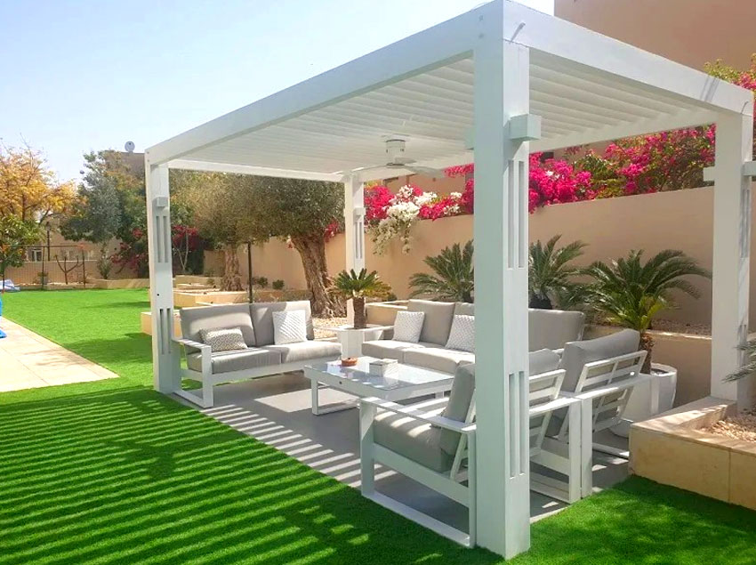 Sitting area in Garden